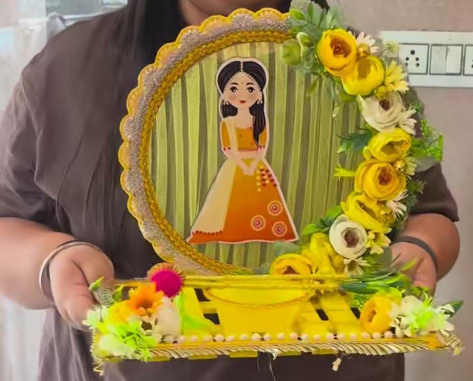 Haldi Platter – Design 8