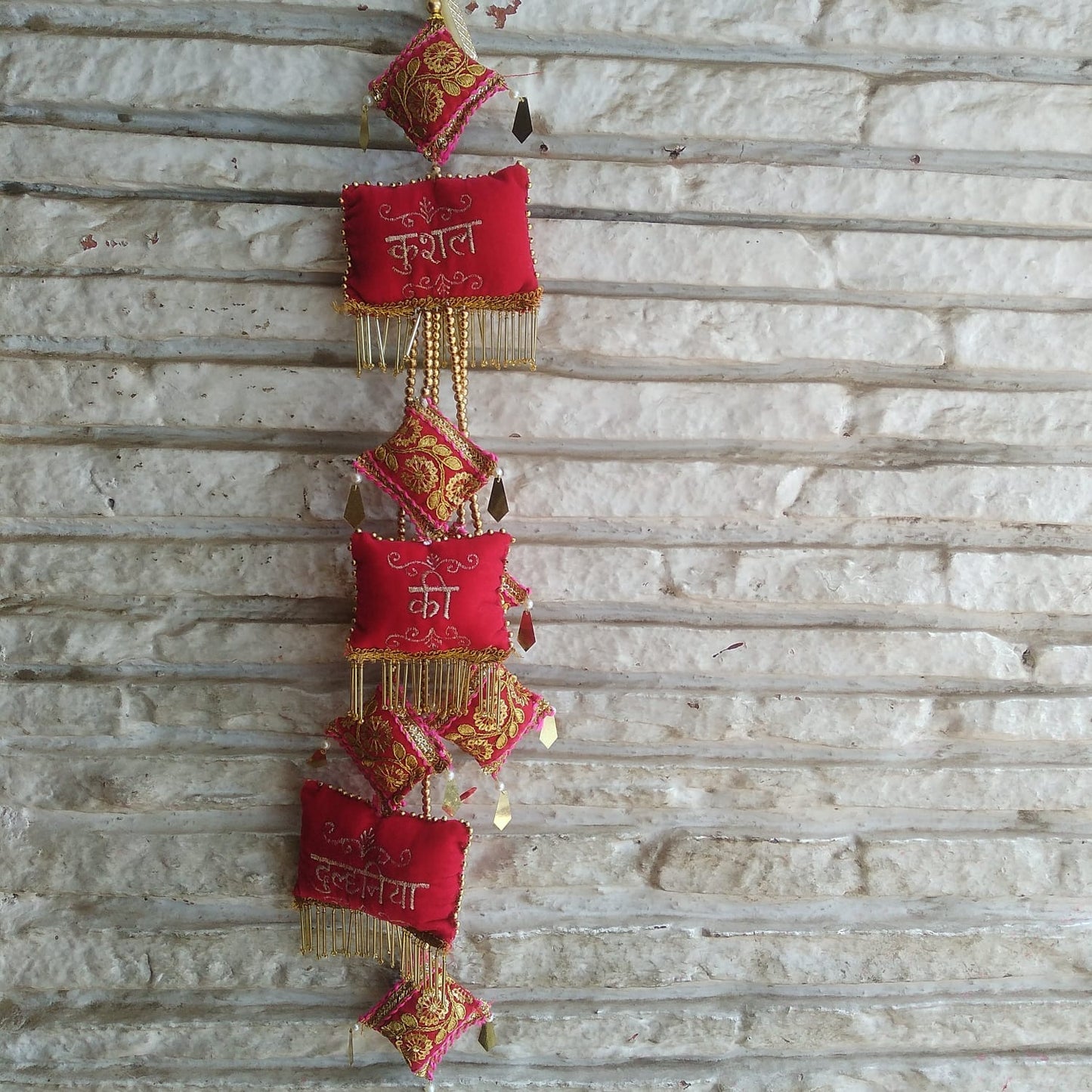 Lehenga Latkan with Couple Names Design 5