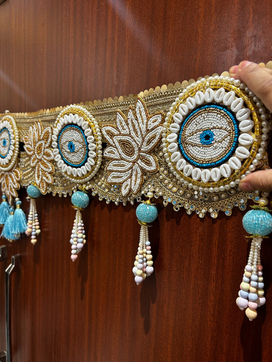 Traditional Festive Toran Bandhanwar for Main Door (40 Inch Handmade Door Hanging)