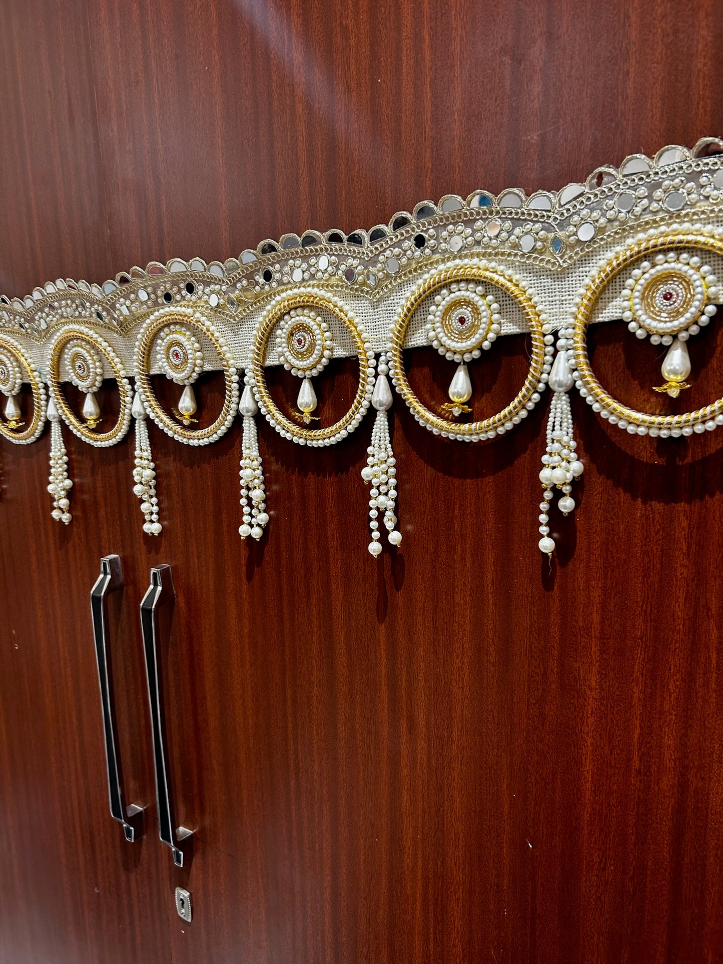 Decorative Handmade Toran Bandhanwar for Main Door (40 Inch Festive Door Hanging)