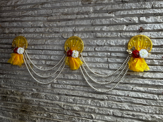 Yellow Toran | Bandhanwar (40” W Approx)