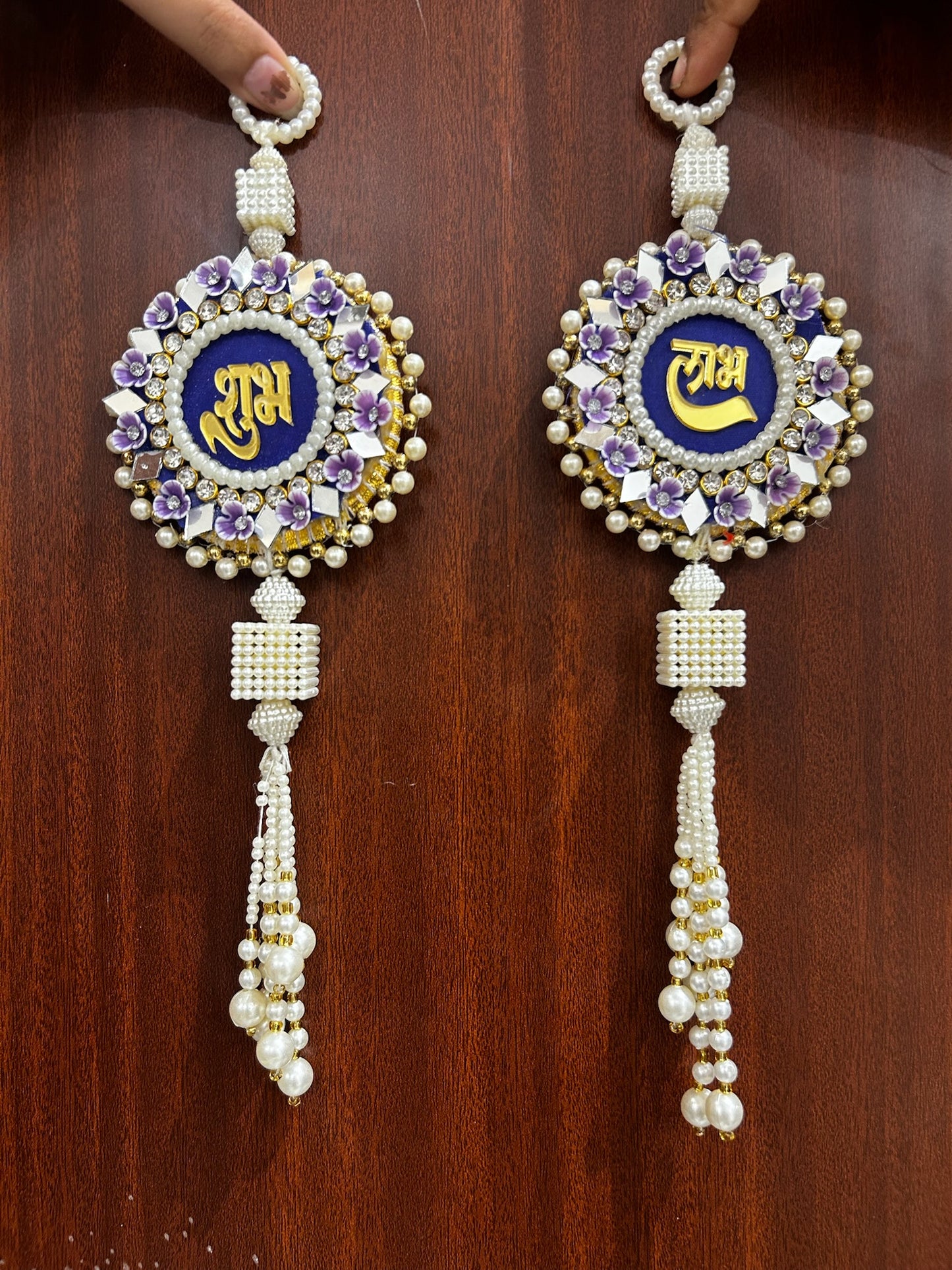 13 Shubh Labh Hanging for Main Door