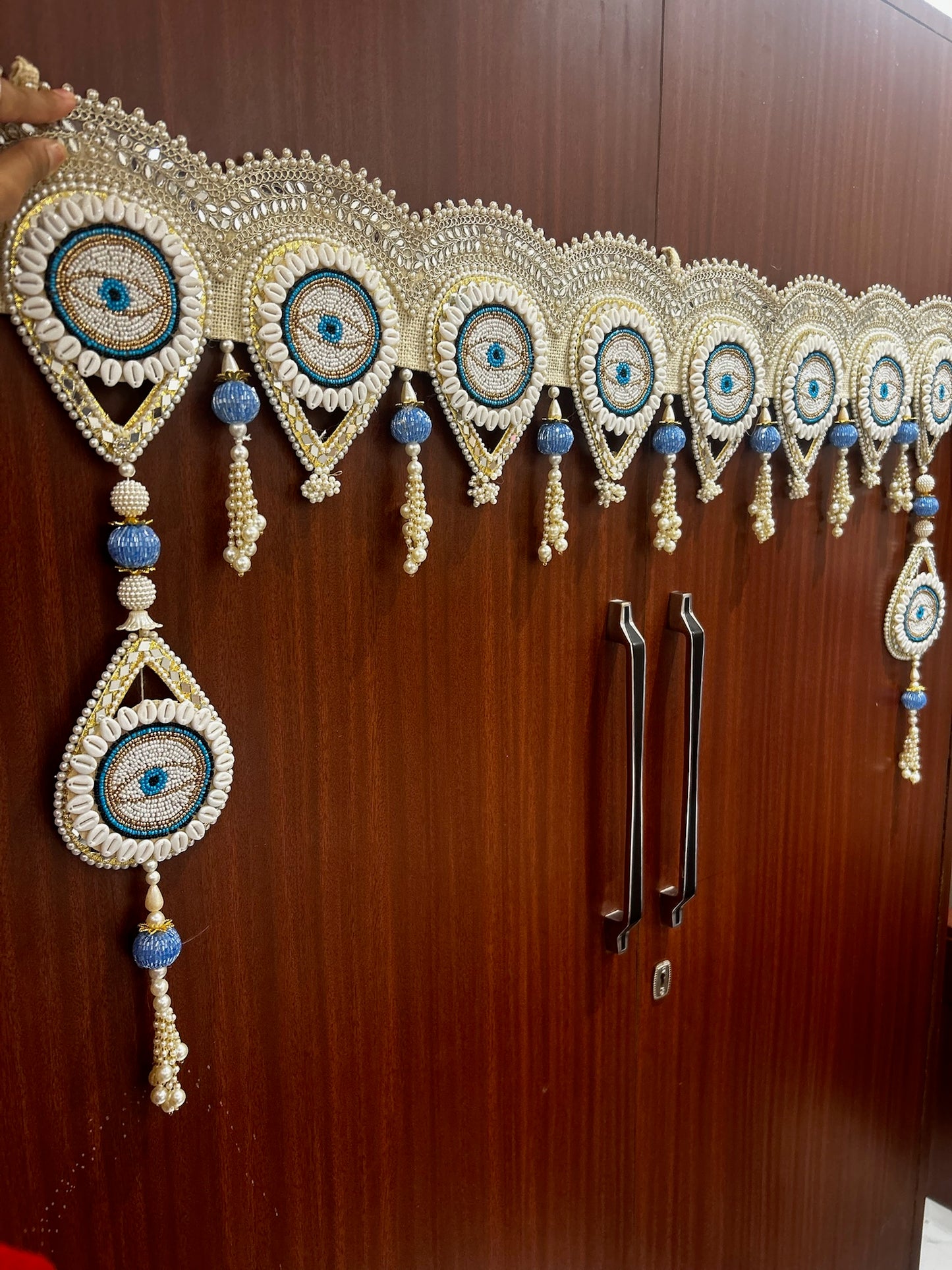 Attractive Toran Bandhanwar for Main Door Wedding Home Decor (40 Inch Approx)
