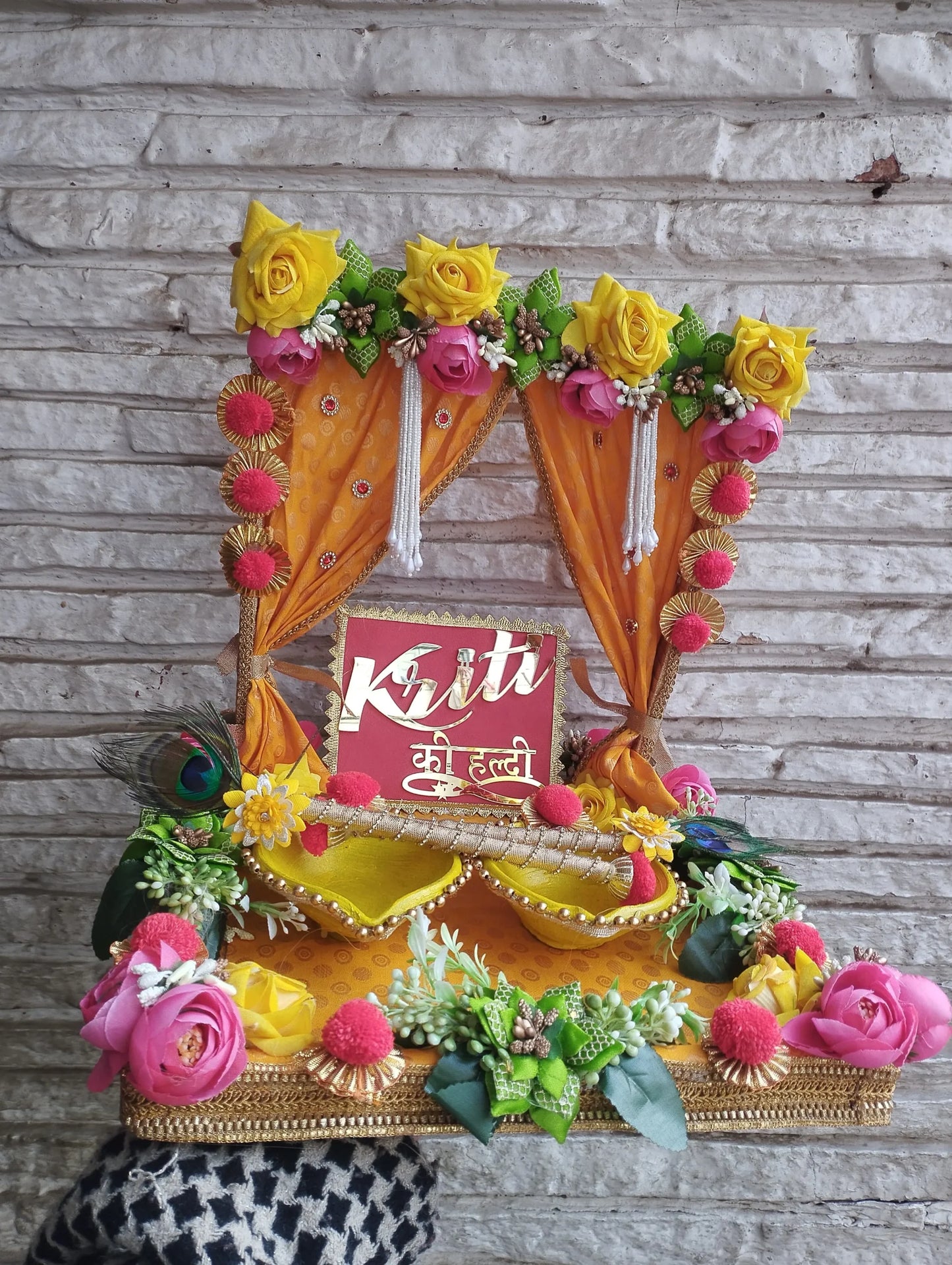 Haldi Platter – Design 5