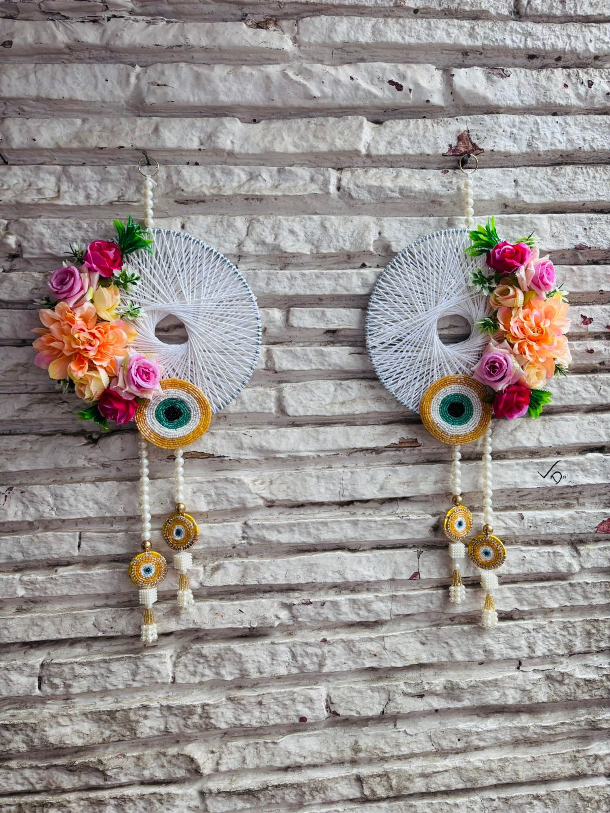 Decoration Door Side Hangings Multicolour Theme (18” H Approx)