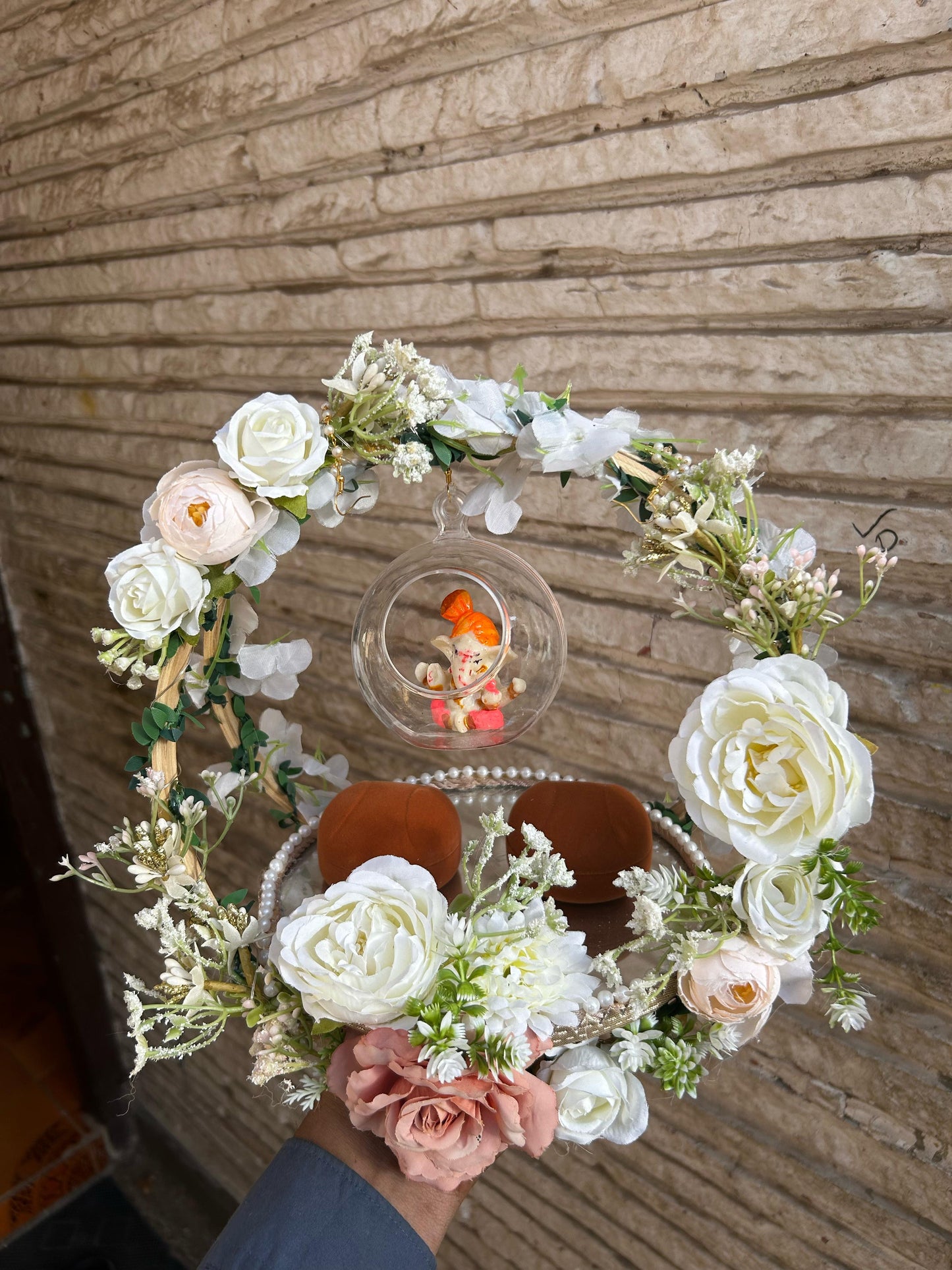 Ring Platter - Multicolour Flowers Design 5