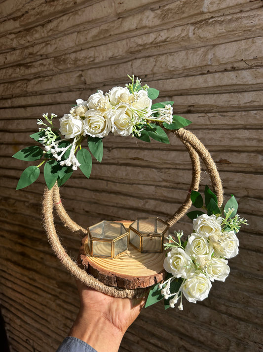 Ring Platter - Multicolour Flowers Design 2