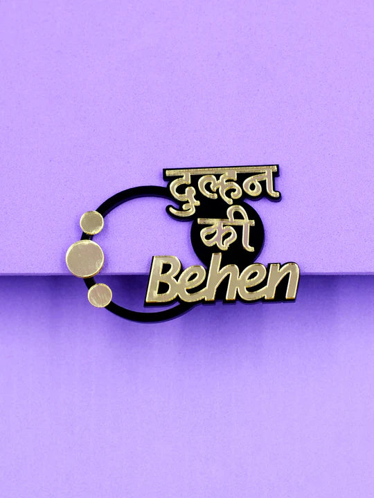 Dulhan ki Behen Brooch for wedding