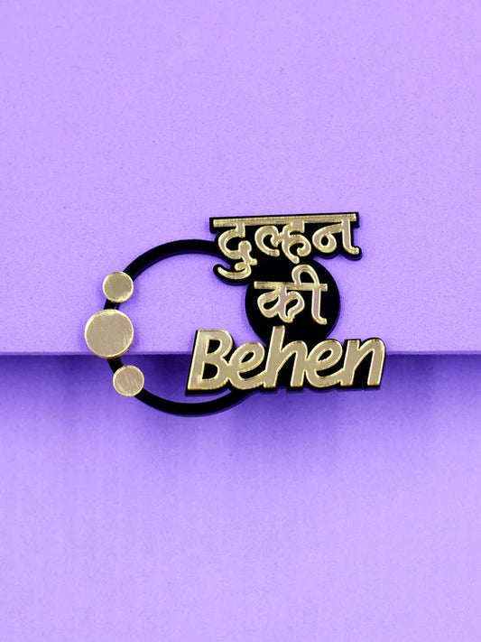 Dulhan ki Behen Brooch for wedding