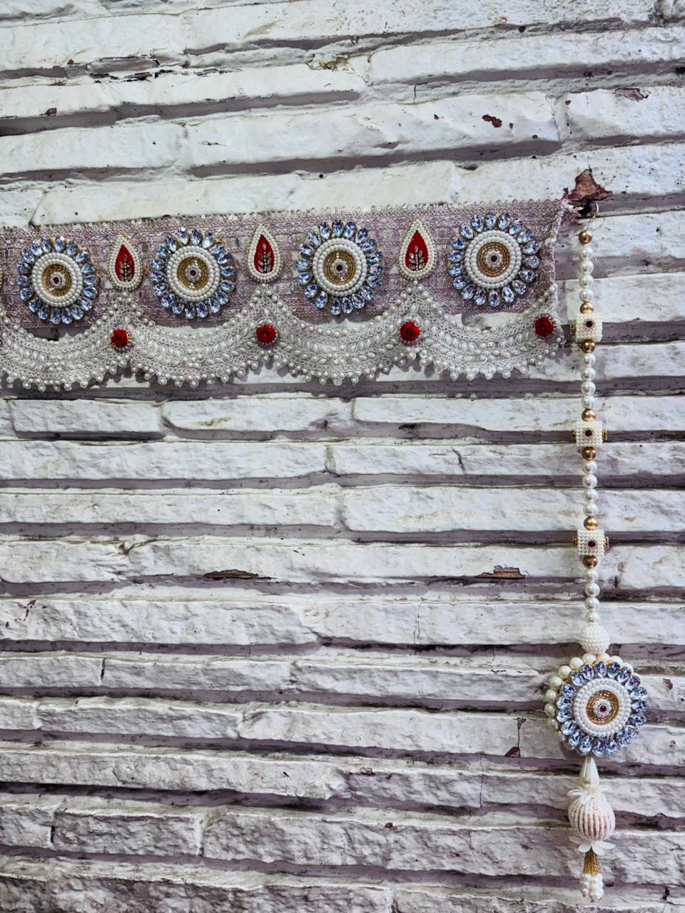Jari Patch Toran | Bandhanwar (40” W Approx)