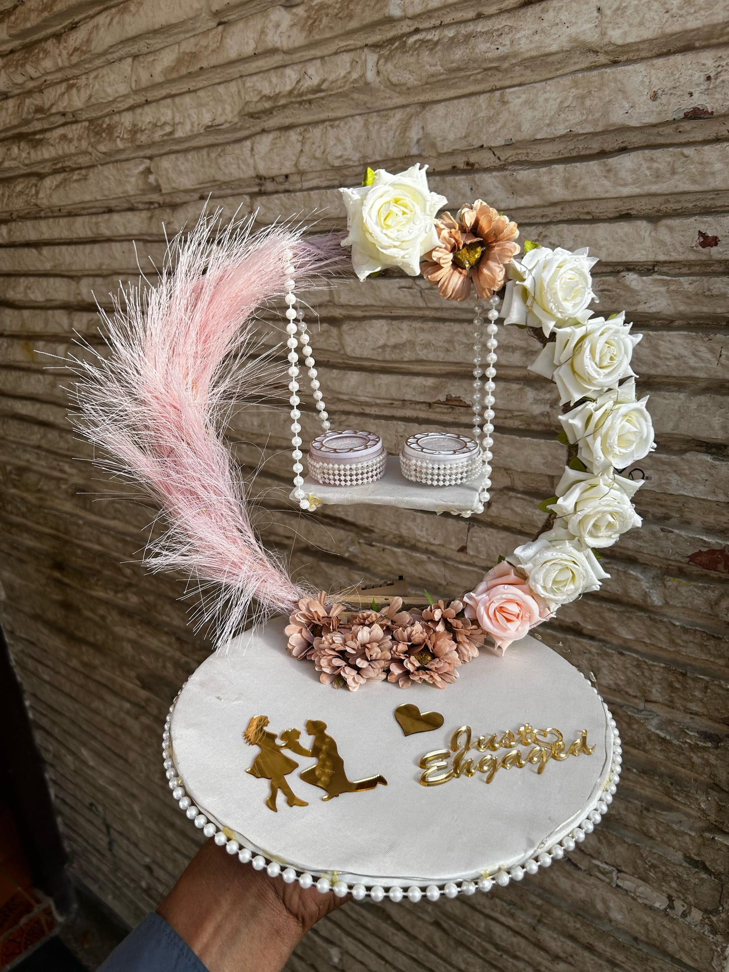 Ring Platter - Multicolour Flowers Design 7