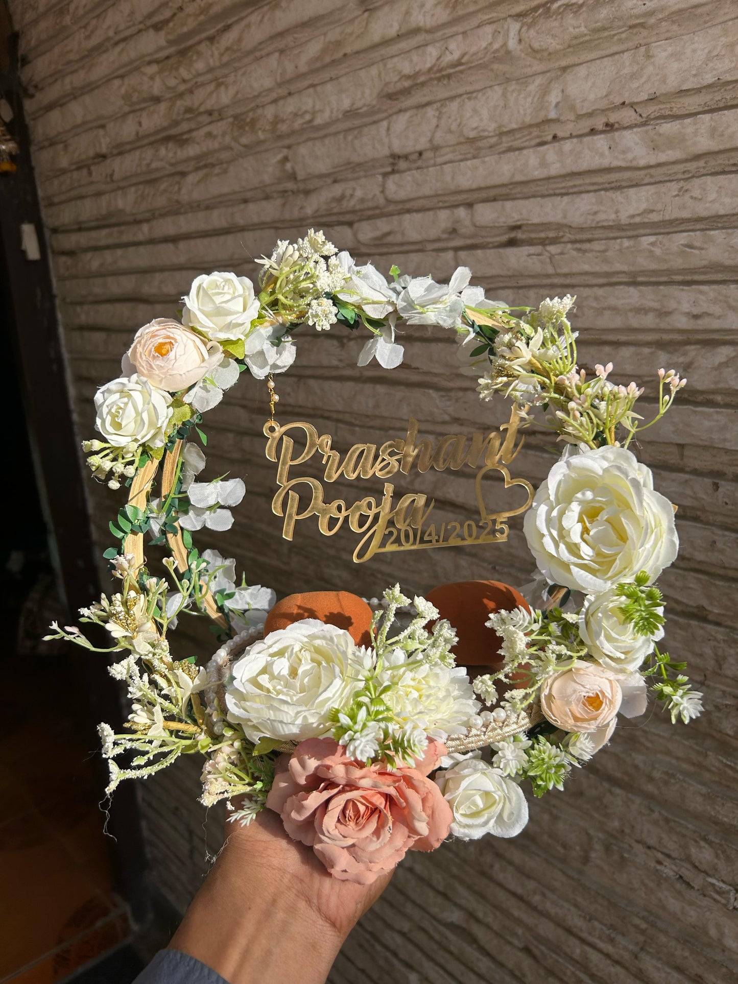 Ring Platter - Multicolour Flowers Design 8