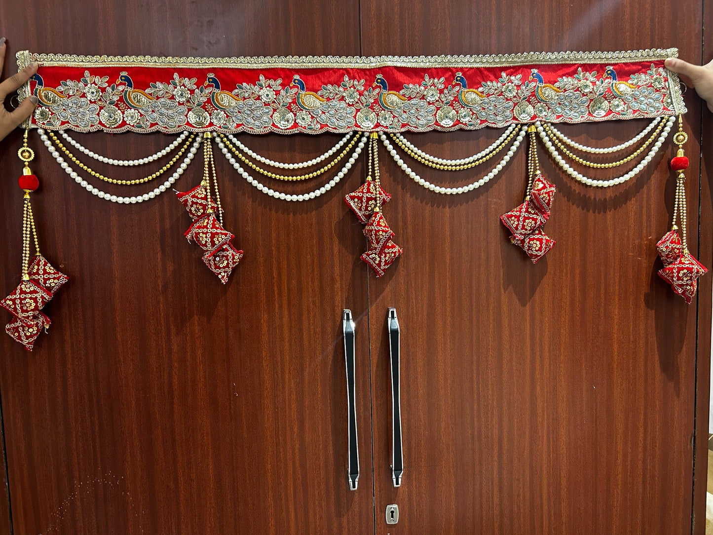 Premium Festive Toran Bandhanwar for Main Door (40 Inch Handmade Door Hanging)