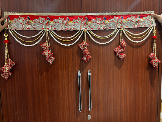 Premium Festive Toran Bandhanwar for Main Door (40 Inch Handmade Door Hanging)