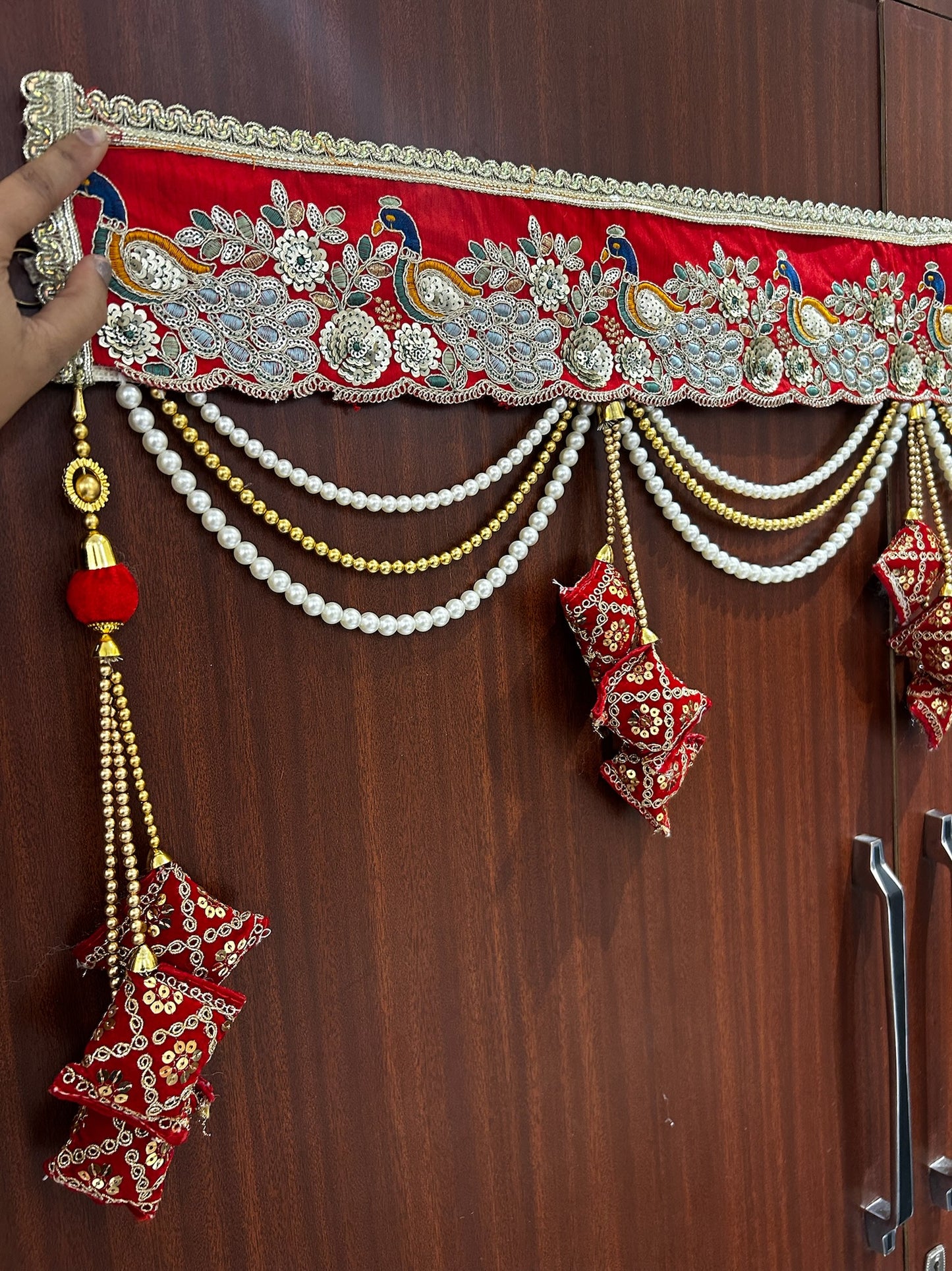 Premium Festive Toran Bandhanwar for Main Door (40 Inch Handmade Door Hanging)