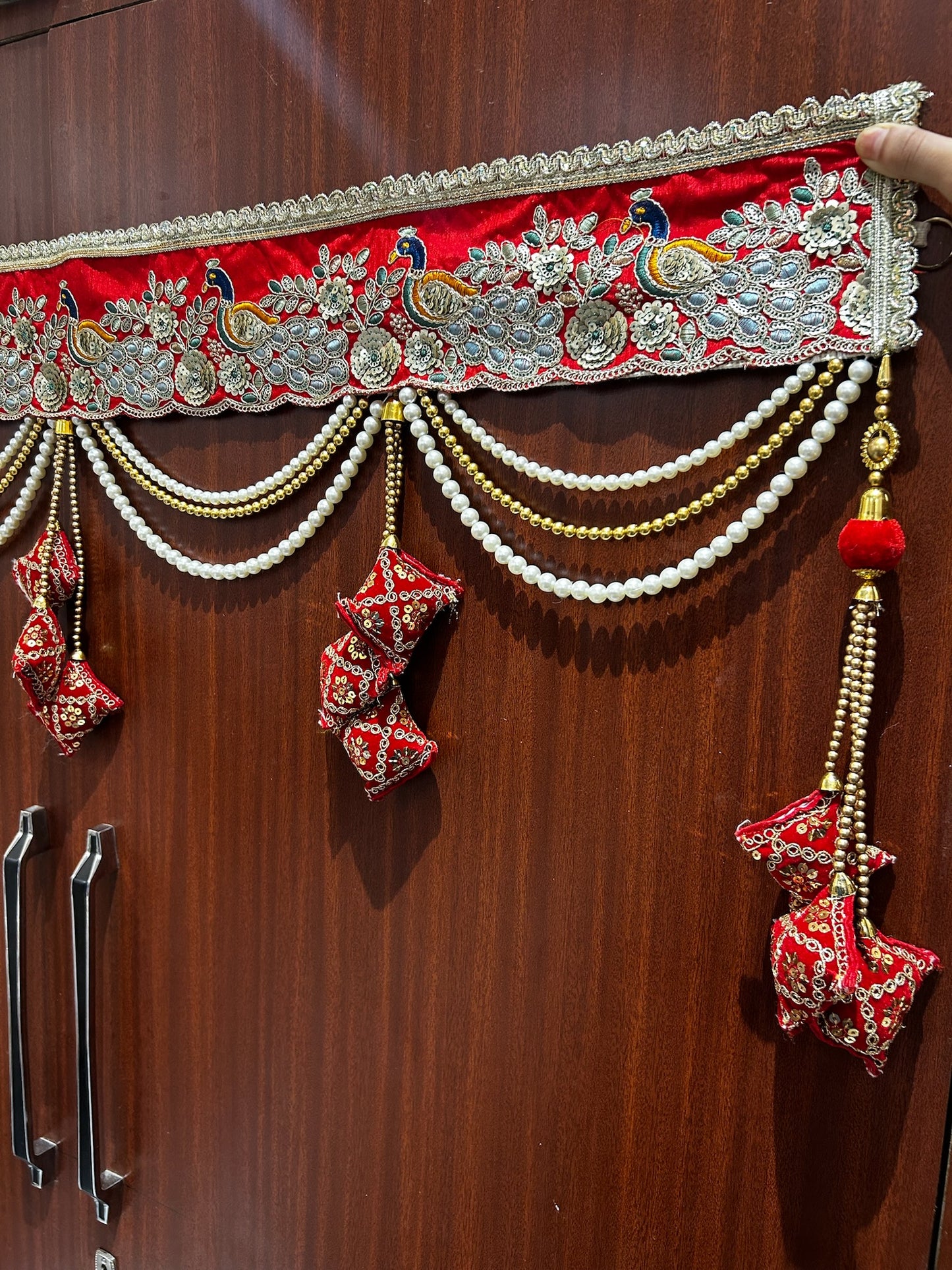 Premium Festive Toran Bandhanwar for Main Door (40 Inch Handmade Door Hanging)