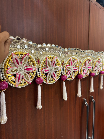 Auspicious Toran Bandhanwar for Main Door Wedding and Festival (40 Inch Approx)