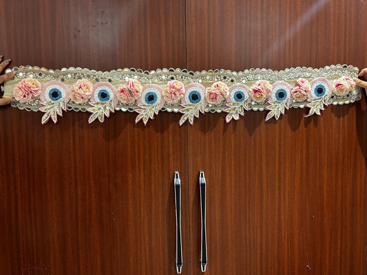 Elegant Decorative Toran Bandhanwar for Main Door (40 Inch Handmade Door Hanging)