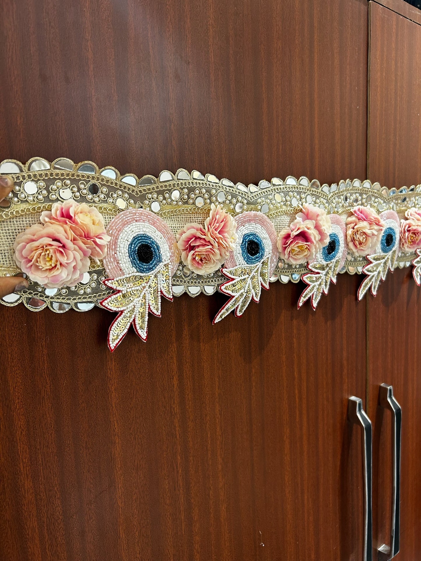 Decorative Handcrafted Toran Bandhanwar for Home Entrance (40 Inch Approx)