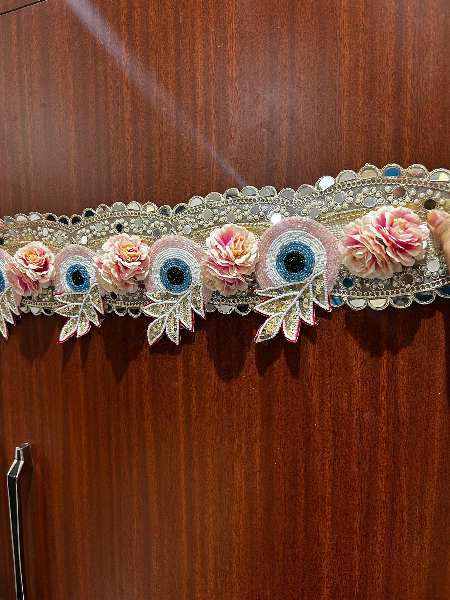 Elegant Decorative Toran Bandhanwar for Main Door (40 Inch Handmade Door Hanging)