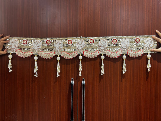 Beautiful Toran Bandhanwar for Main Door Griha Pravesh Decor (40 Inch Approx)