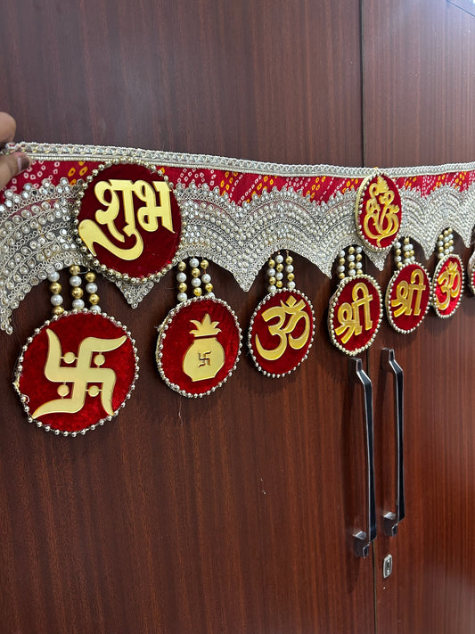Classic Handmade Toran Bandhanwar for Main Door (40 Inch Festive Door Hanging)