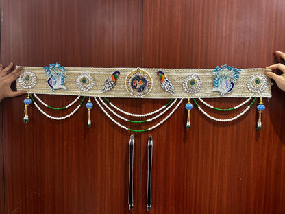 Handcrafted Toran Bandhanwar for Main Door Indian Home Decor (40 Inch Approx)