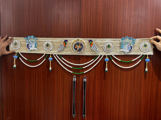 Handcrafted Toran Bandhanwar for Main Door Indian Home Decor (40 Inch Approx)