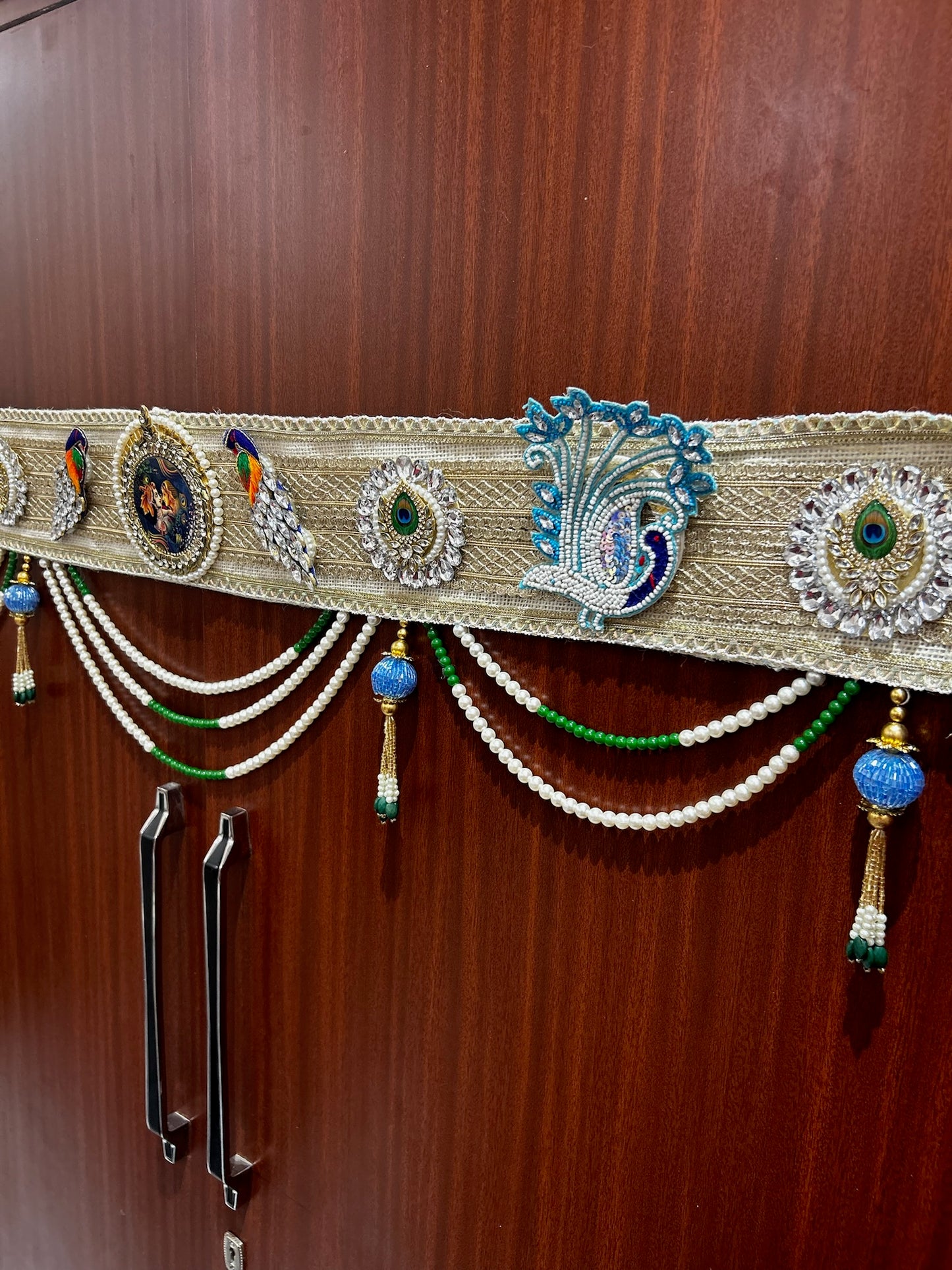 Traditional Handmade Toran / Bandhanwar for Main Door (Festive Door Hanging Decor)