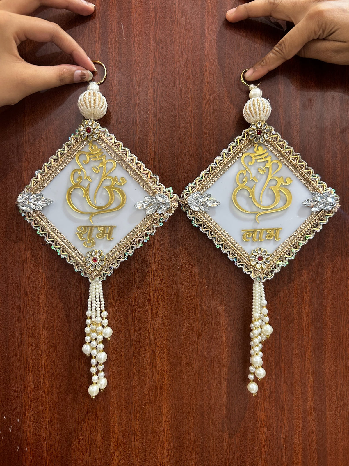 11 Shubh Labh Hanging for Main Door