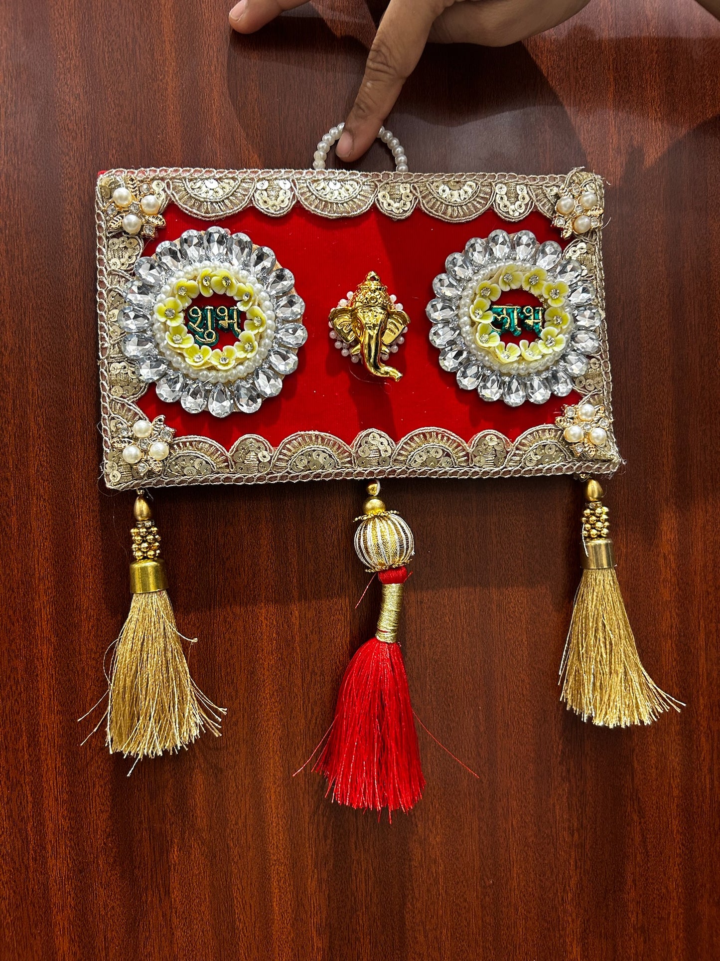 17 Shubh Labh Hanging for Main Door