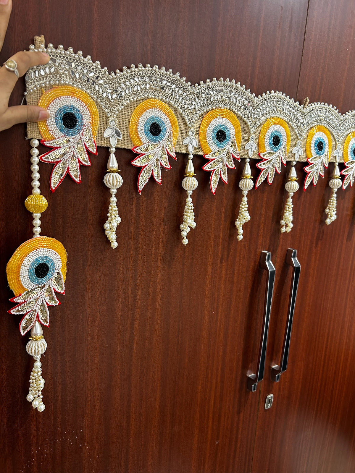 5 Toran Bandhanwar for Main Door (40 Inch Approx)