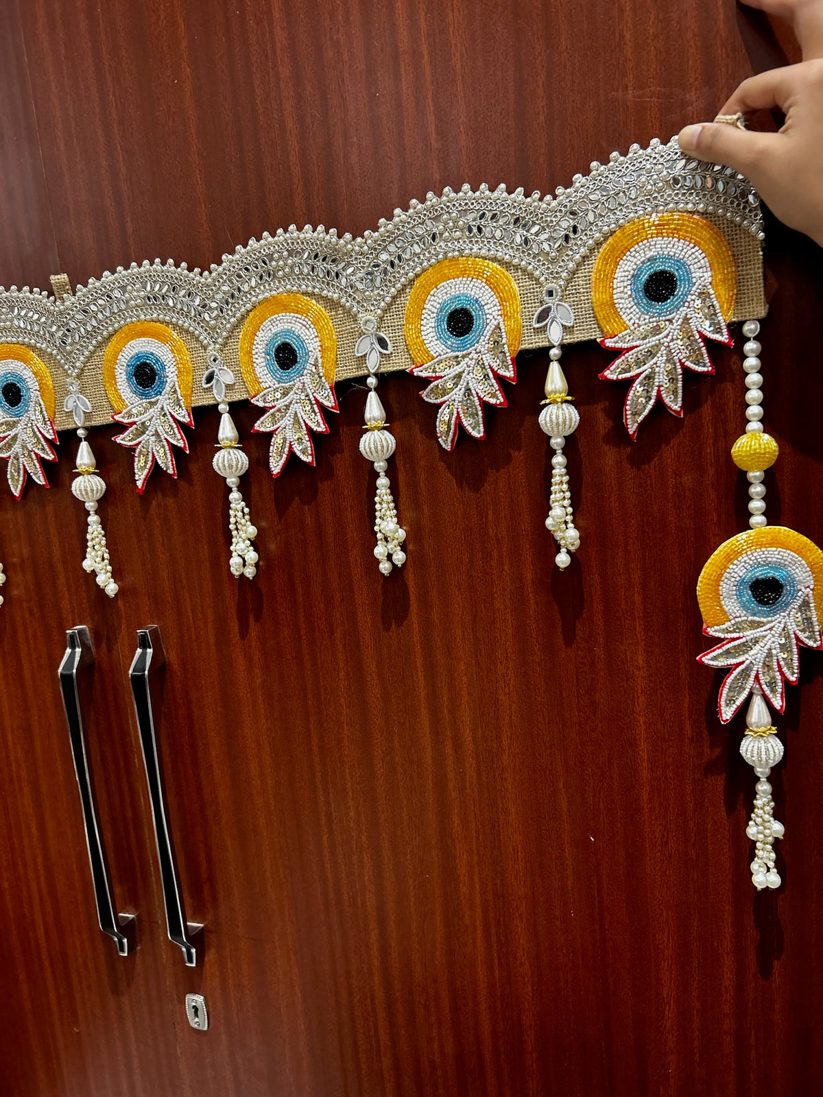 5 Toran Bandhanwar for Main Door (40 Inch Approx)
