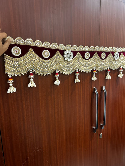 Decorative Toran Bandhanwar for Main Door Griha Pravesh Gift (40 Inch Approx)