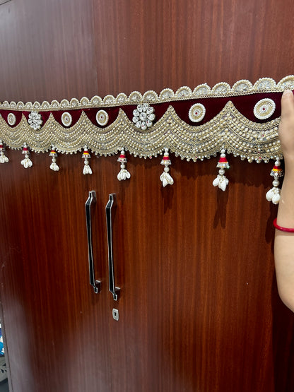 Decorative Toran Bandhanwar for Main Door Griha Pravesh Gift (40 Inch Approx)