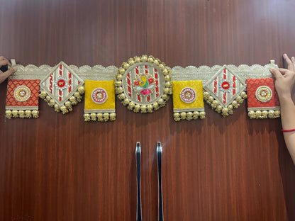 Unique Toran Bandhanwar for Main Door Indian Festival Decor (40 Inch Approx)