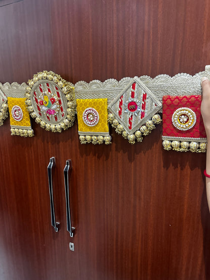 Unique Toran Bandhanwar for Main Door Indian Festival Decor (40 Inch Approx)