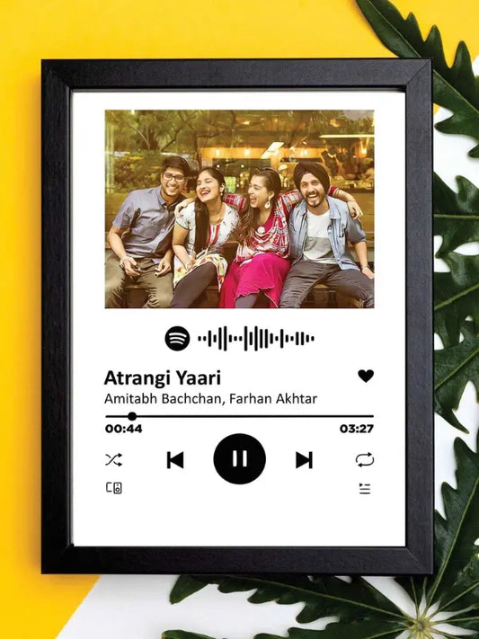 Personalised Spotify Frame with your Photo
