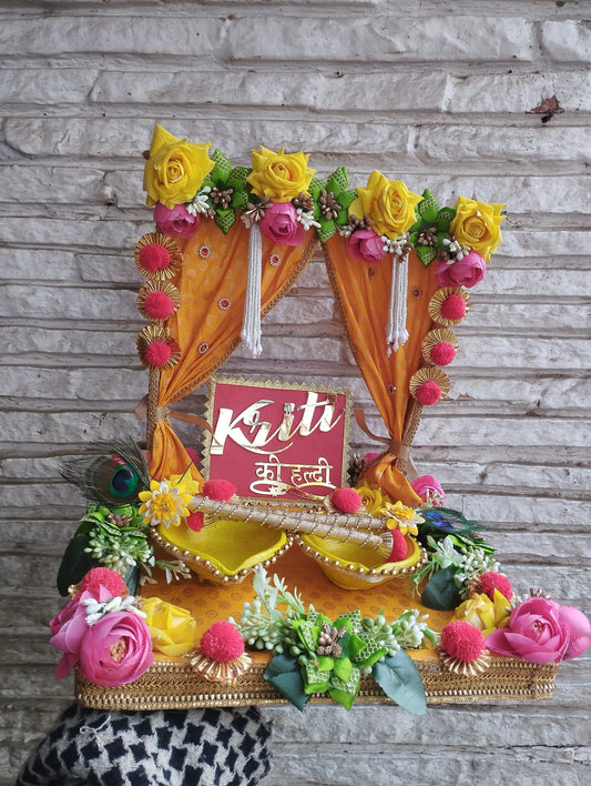 Haldi Platter – Design 5