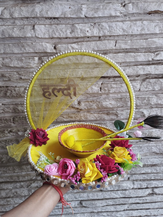 Haldi Platter – Design 6